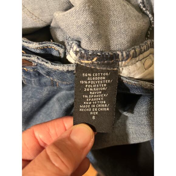 1822 denim women’s crop jeans, size 6 - Picture 7 of 7